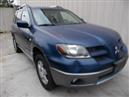 2004 MITSUBBISHI OUTLANDER XLS NAVY BLUE 2.4L AT 2WD 183877